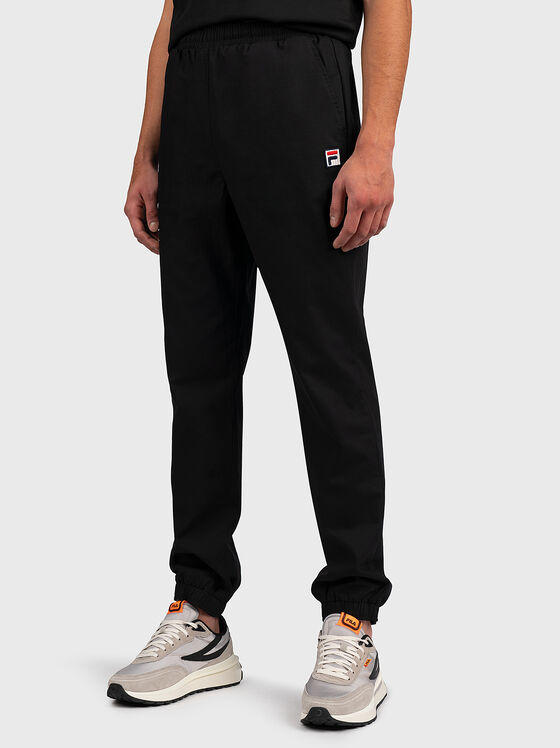 Черен спортен панталон ZANDER - 1