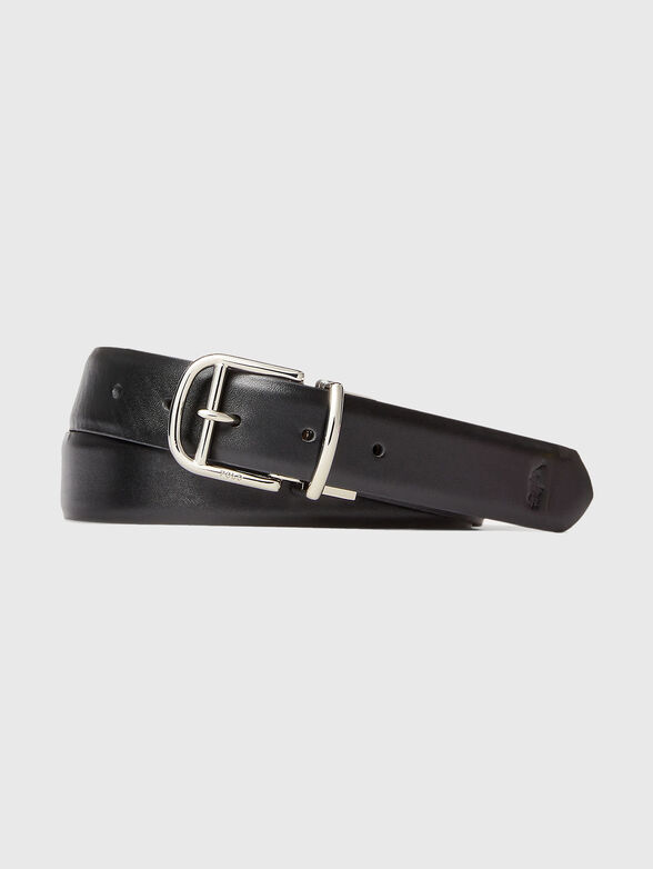 Double-face leather belt - 1