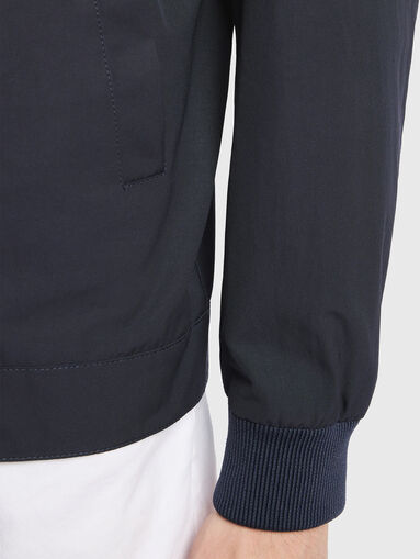 Dark blue transitional jacket - 5
