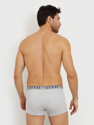 Set of three cotton boxer shorts - 3