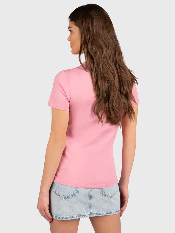 ICON black cotton T-shirt with logo print - 3