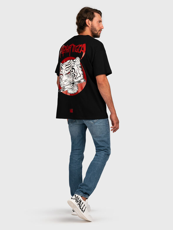 Oversized t-shirt with print - 6