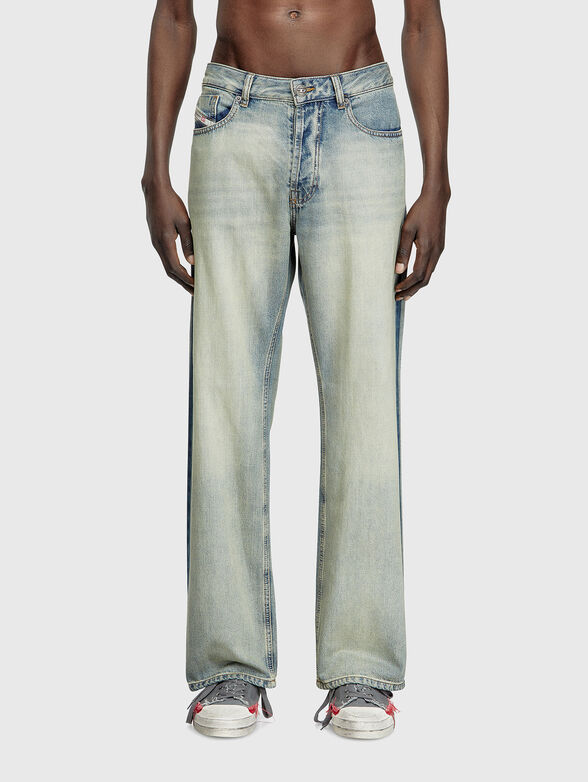 1980 D-EEPER-S straight jeans with logo - 0