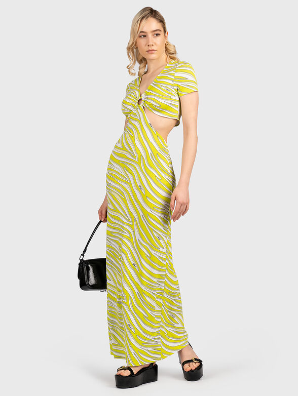 ZEBRA dress with print - 4