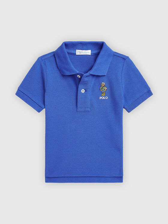 Поло-шърт с лого Polo Bear - 1