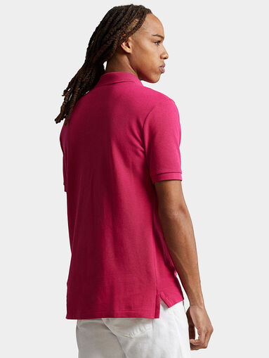 Polo shirt in fuxia color - 3