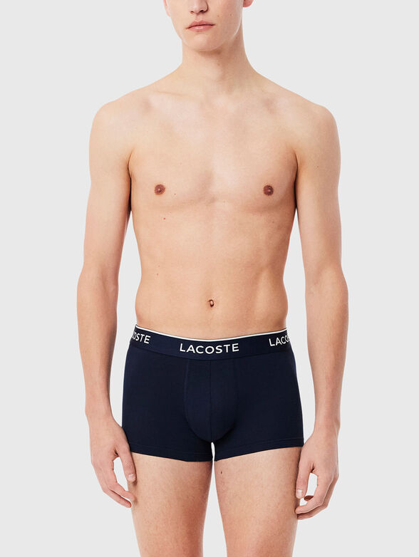 Set of three pairs of boxers with logo - 2