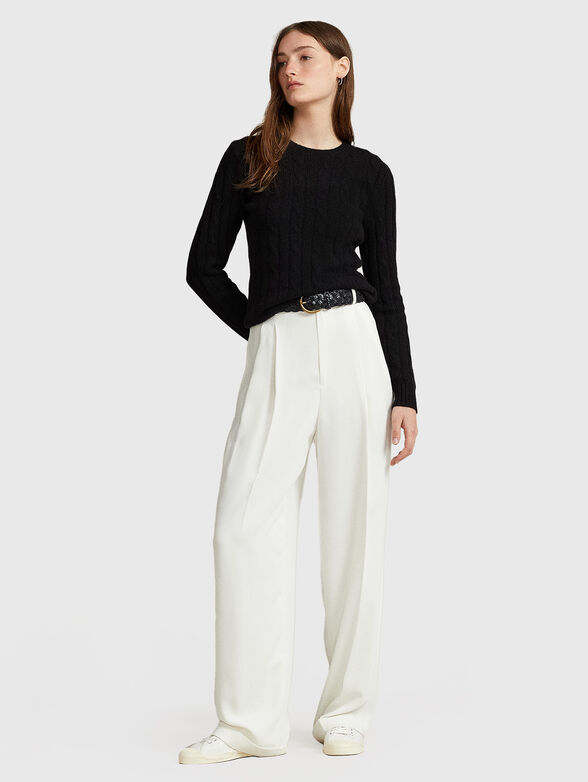 JULIANNA black cashmere sweater - 2