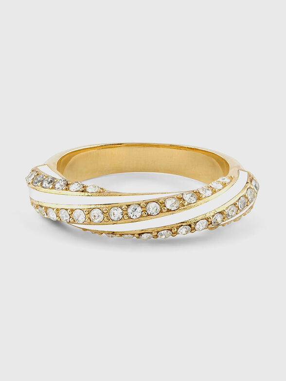 Ring with rhinestones - 3