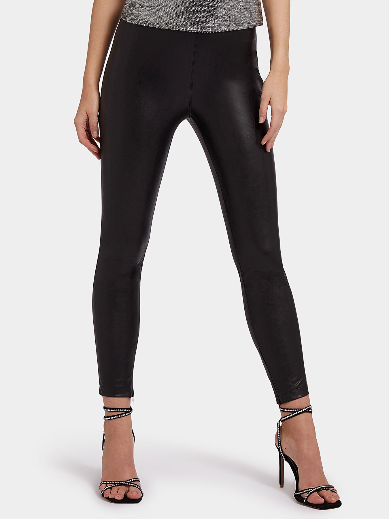 Guess leather leggings 2025