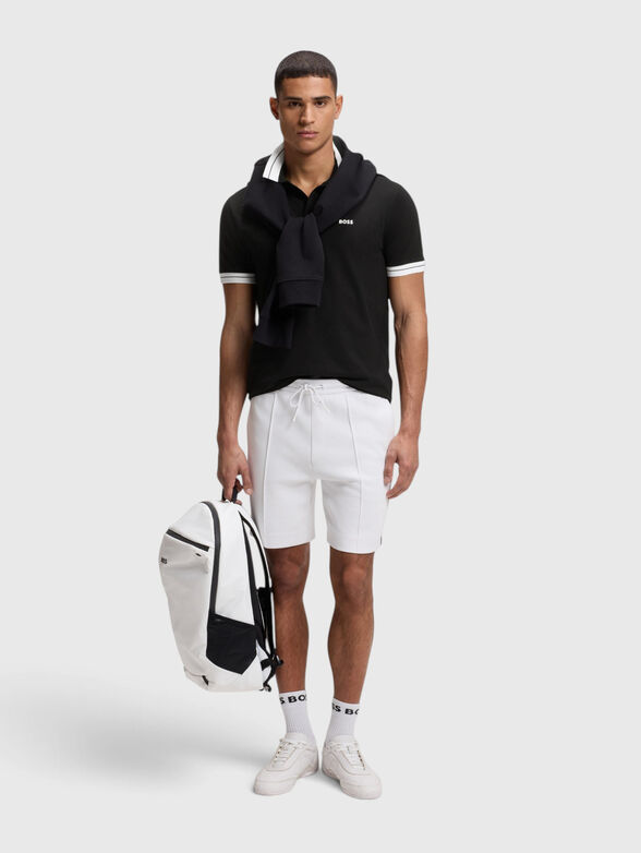 Short-sleeved polo shirt - 1