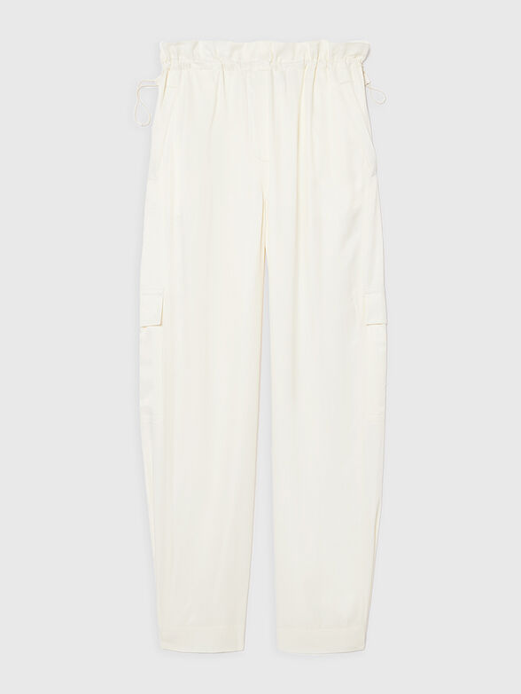 Cargo trousers in green - 1