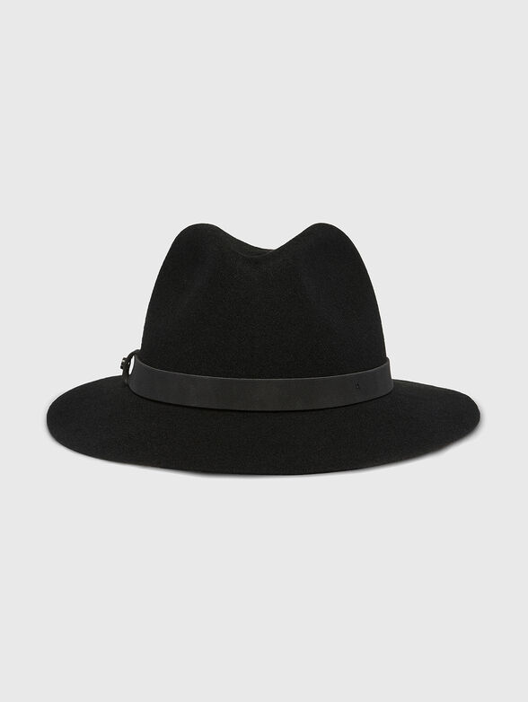 Wool fedora hat - 1