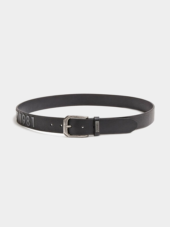 Real leather belt - 2
