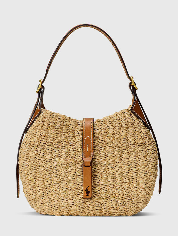 Raffia small shoulder bag - 1