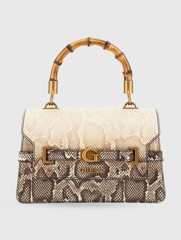 SIBEL small bag with a long handle and logo - 1