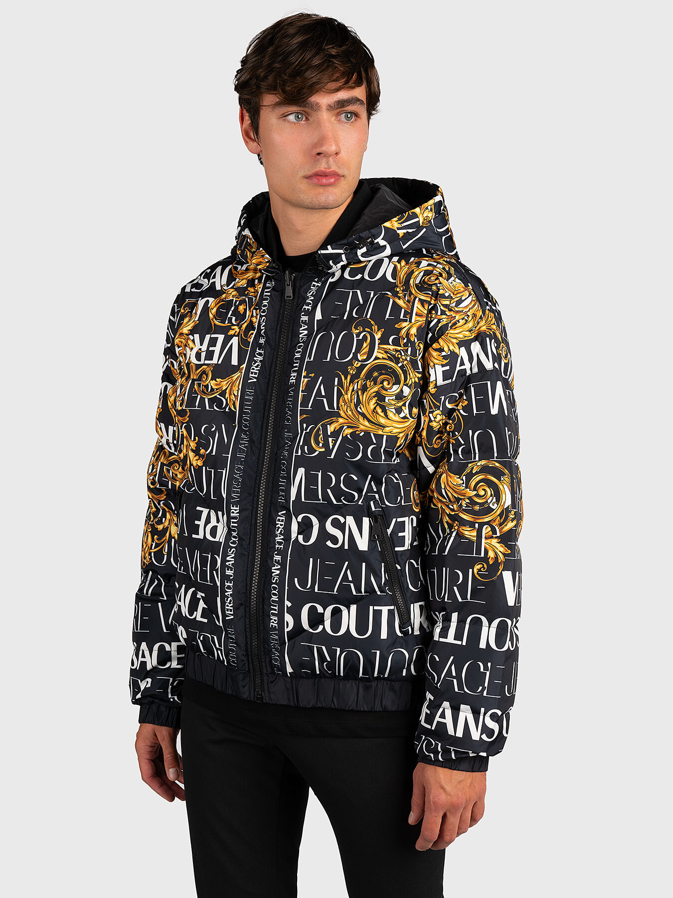 COUTURE reversible down jacket brand VERSACE JEANS COUTURE Globalbrandsstore en