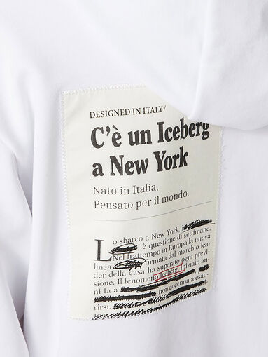 Cotton sweatshirt with hood - 5