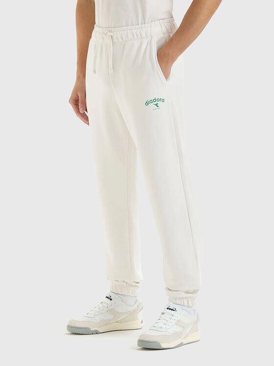 Black unisex sweatpants - 1