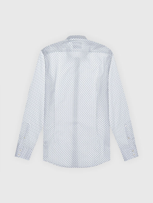 NAPOLI shirt with micro print  - 1