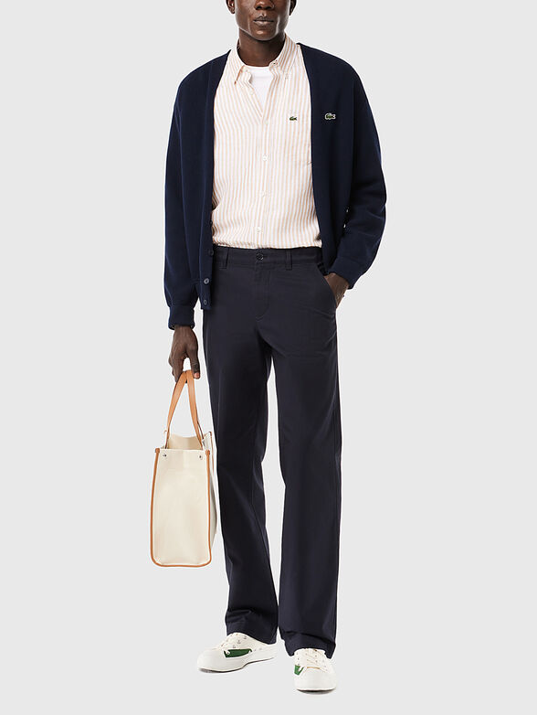 Cotton chino trousers  - 4