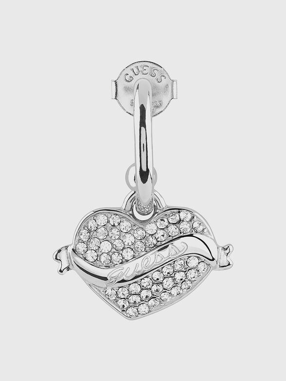 HEART earrings in gold - 3