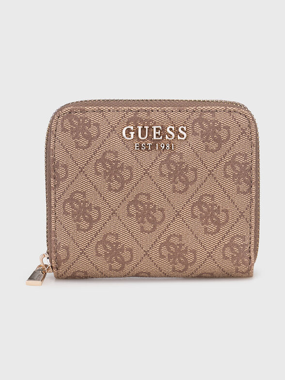 Wallet with 4G monogram logo - 1
