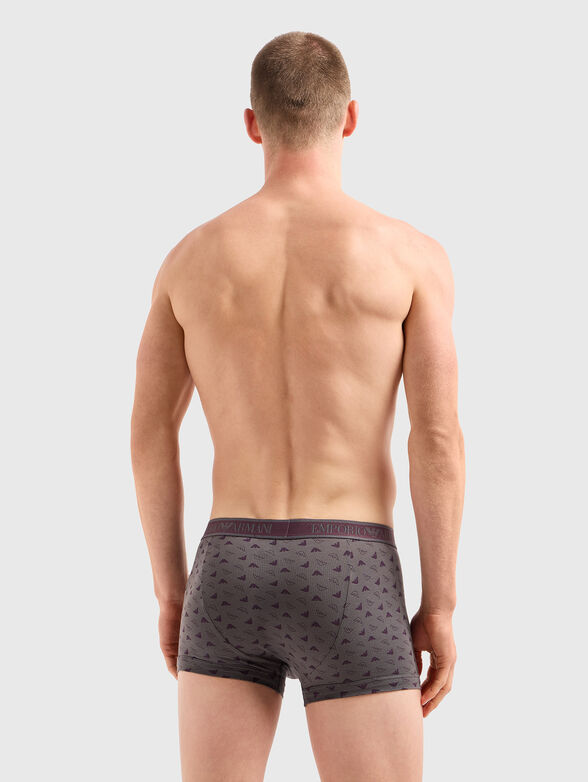 Set of three pairs of boxers with logo - 2