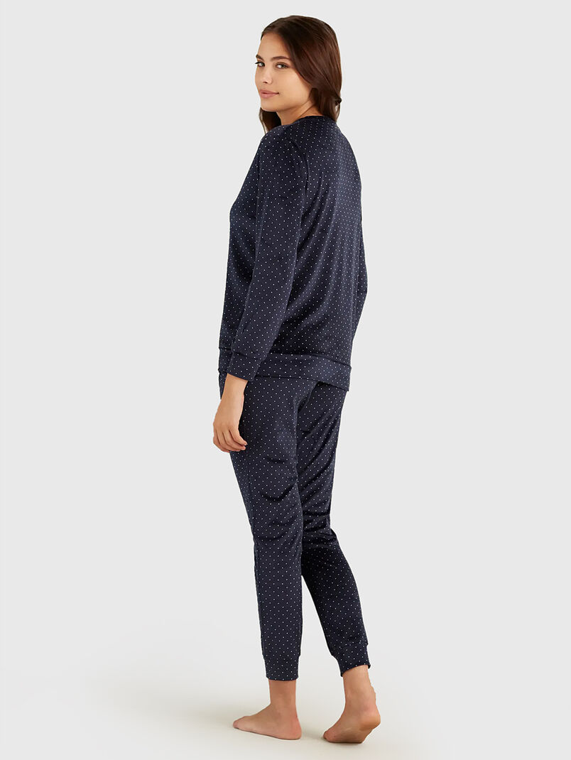 CAT PUCCINO dark blue pyjamas set with print - 3