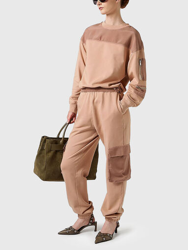 Cotton cargo trousers - 5