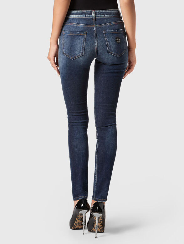 Blue jeans with washed effect - 2