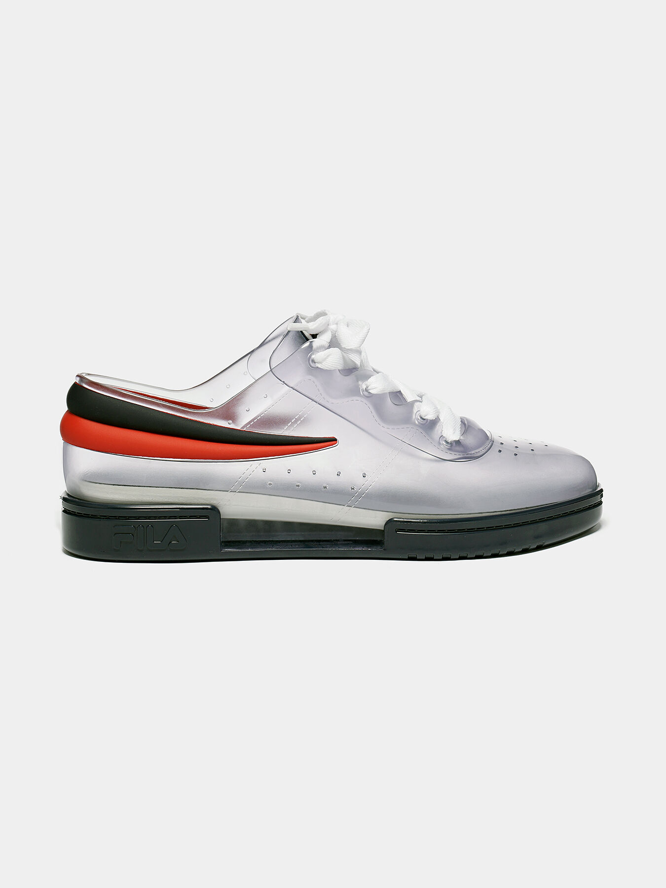 Fila clear shoes clearance