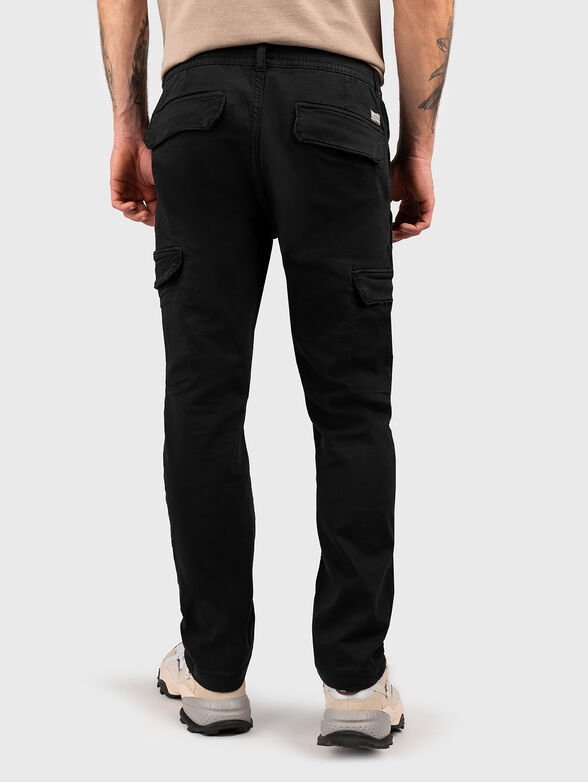 Black cargo pants - 2