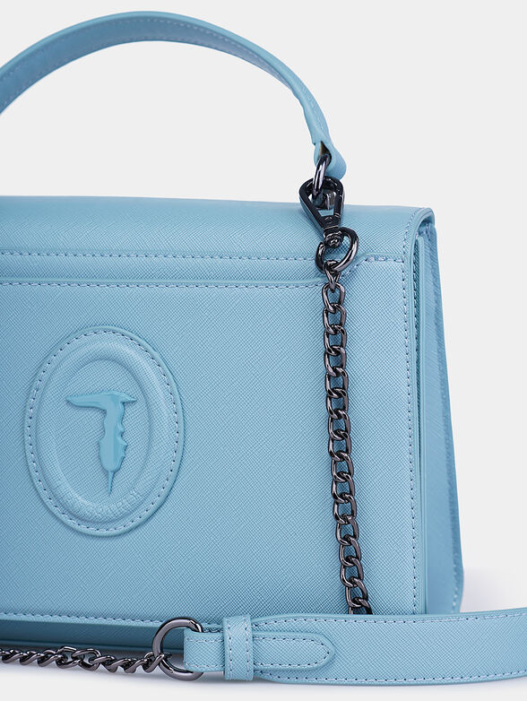 DAHLIA crossbody bag with saffiano effect - 5