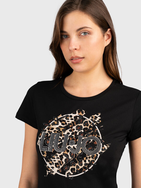 T-shirt with animal print - 4