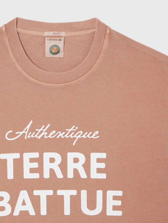 Cotton T-shirt with print - 1