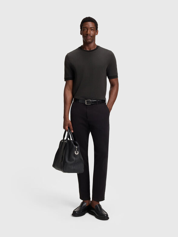 Micro print T-shirt - 2