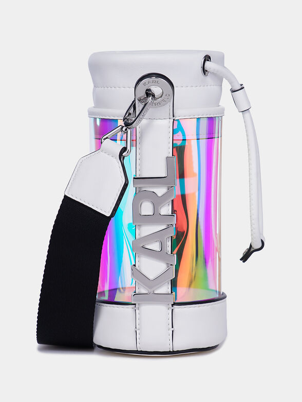 Bottle bag  with iridescent effect - 1