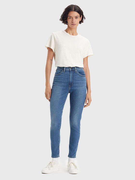 High waist skinny jeans - 1