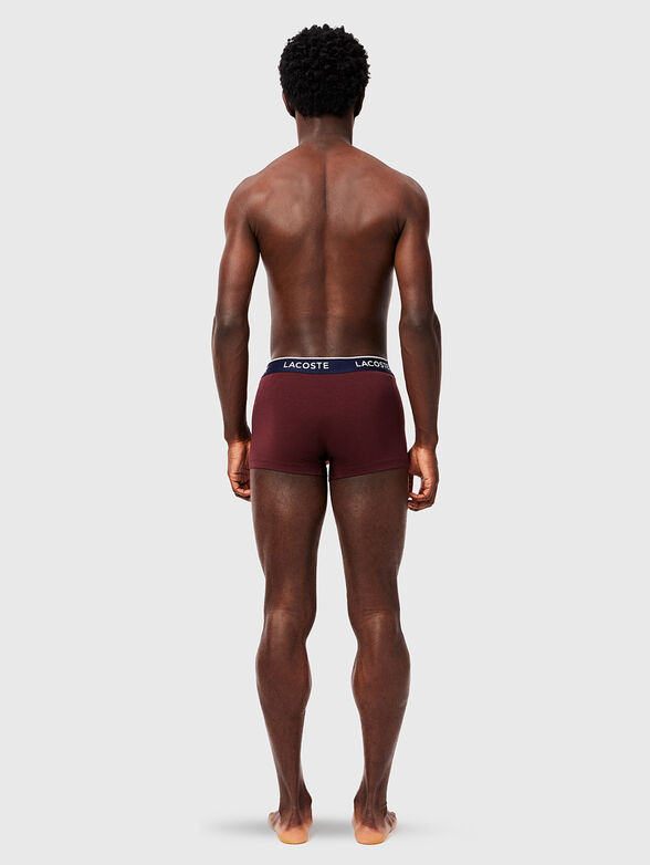 Set of three pairs of boxers in black colour - 3