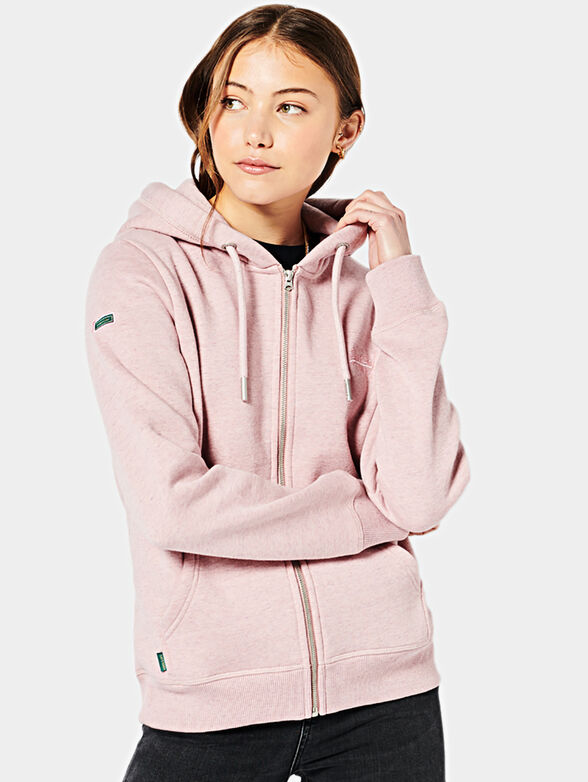 Sweatshirt in pink color - 1