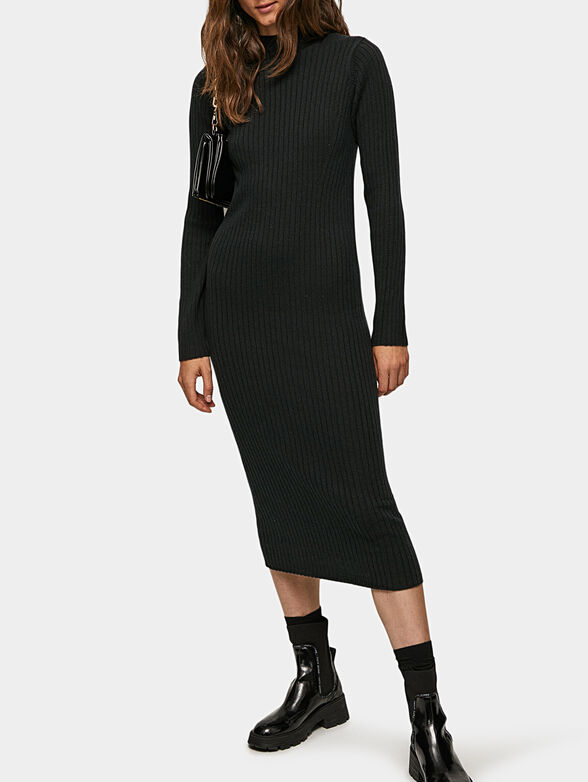 BELINDA rib knit dress - 1