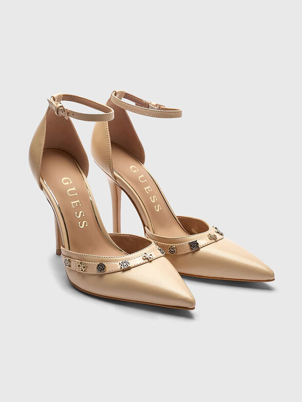 NANAE heeled shoes with logo details - 2