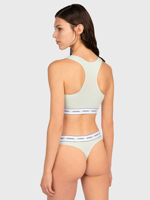 CARRIE Stretch cotton sports bra - 2