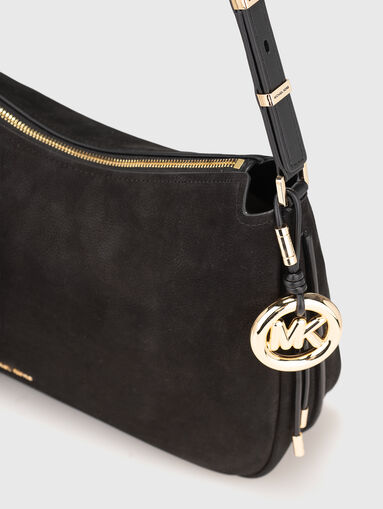 Leather bag with logo - 4