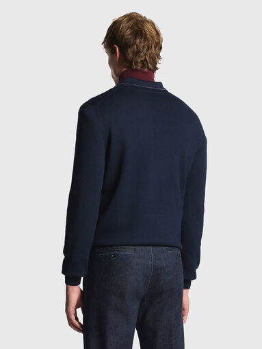 Polo shirt in wool - 3