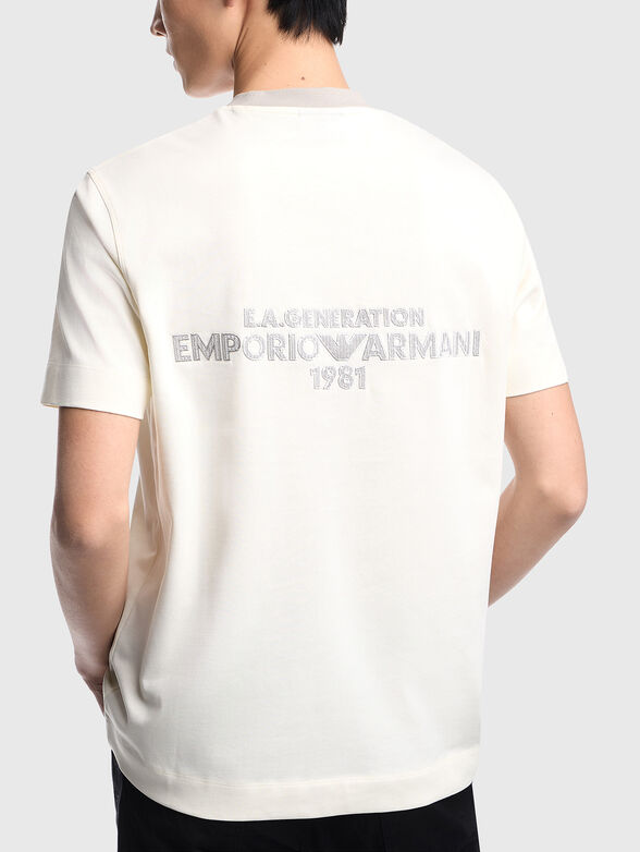 Brown cotton t-shirt - 3