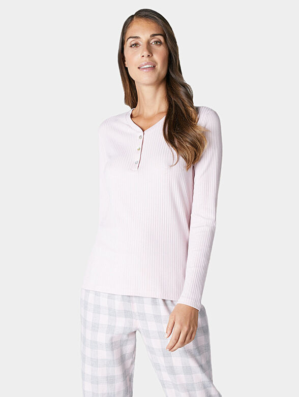Blouse Daily Pijamas in pink color - 1