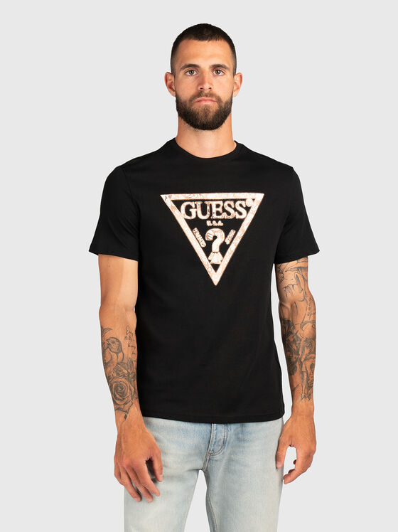 T-shirt with triangular logo - 1