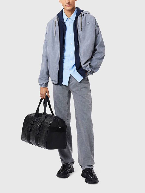 Cotton sweatshirt with logo embroidery - 2